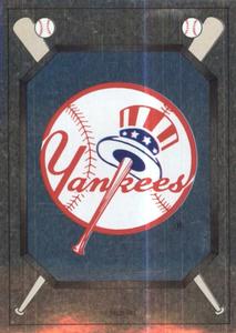 1990 Panini Stickers #126 Yankees Logo Front