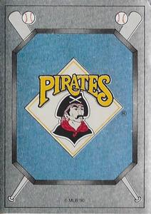 1990 Panini Stickers #329 Pirates Logo Front