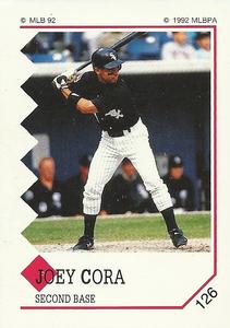 1992 Panini Stickers #126 Joey Cora Front