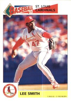 1993 Panini Stickers #192 Lee Smith Front