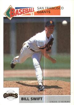 1993 Panini Stickers #234 Bill Swift Front