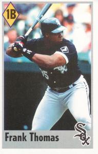 1995 Fleer Panini Stickers #39 Frank Thomas Front