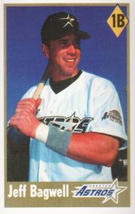 1995 Fleer Panini Stickers #110 Jeff Bagwell Front