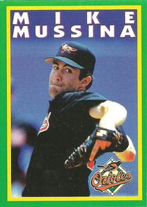 1996 Panini Stickers #125 Mike Mussina Front