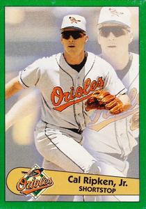 1996 Panini Stickers #128 Cal Ripken Jr. Front