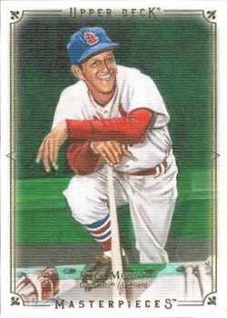 2008 Upper Deck Masterpieces #117 Stan Musial Front