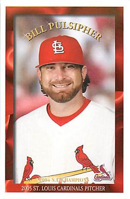 2005 St. Louis Cardinals Police #NNO Bill Pulsipher Front