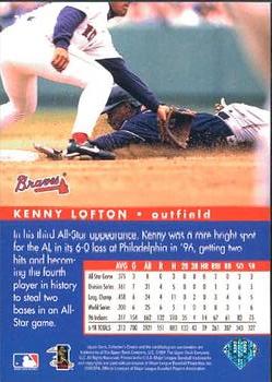 1997 Collector's Choice - All-Star Connection #25 Kenny Lofton Back