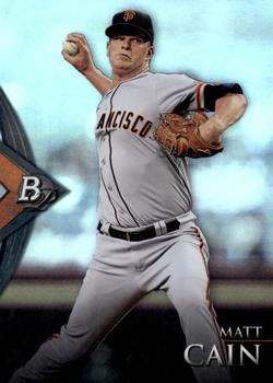 2014 Bowman Platinum #60 Matt Cain Front