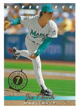 1993 Upper Deck Florida Marlins #715 Joe Klink Front