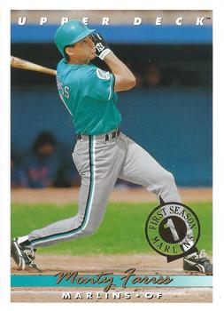 1993 Upper Deck Florida Marlins #717 Monty Fariss Front