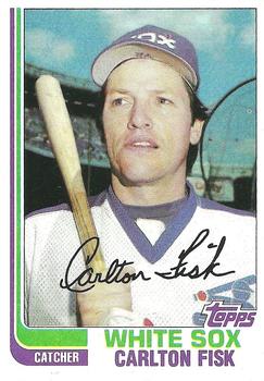 1982 Topps #110 Carlton Fisk Front