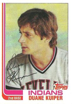 1982 Topps #233 Duane Kuiper Front