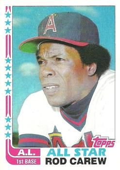 1982 Topps #547 Rod Carew Front