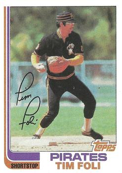 1982 Topps #618 Tim Foli Front