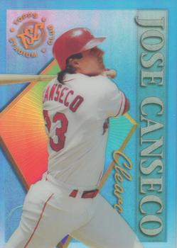 1995 Stadium Club - Clear Cut Members Only #10 Jose Canseco Front