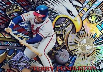 1995 Stadium Club - Ring Leaders Members Only #34 Terry Pendleton Front