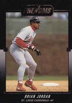 1992 Donruss The Rookies - Phenoms #BC-14 Brian Jordan Front