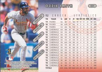 1997 Donruss #231 Ozzie Smith Back