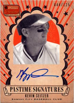 2013 Panini America's Pastime - Pastime Signatures #KS Kevin Seitzer Front