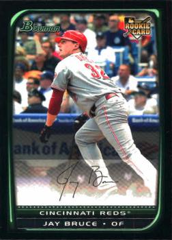 2008 Bowman Draft Picks & Prospects #BDP11 Jay Bruce Front