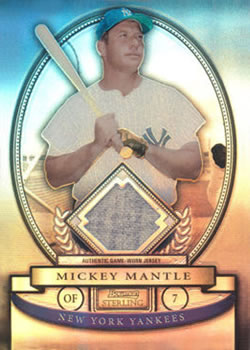 2008 Bowman Sterling #BS-MM Mickey Mantle Front