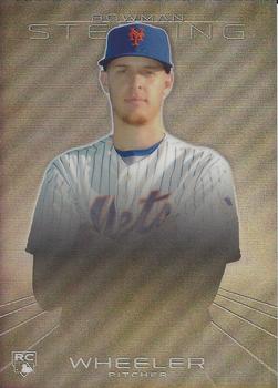 2013 Bowman Sterling - Refractors #34 Zack Wheeler Front