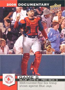 2008 Upper Deck Documentary #45 Jason Varitek Front