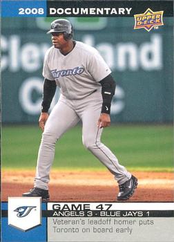 2008 Upper Deck Documentary #1487 Frank Thomas Front