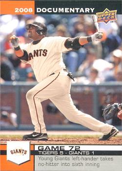 2008 Upper Deck Documentary #2332 Bengie Molina Front