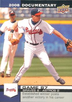 2008 Upper Deck Documentary #2427 Chipper Jones Front