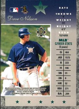 1997 Donruss Elite #113 Dave Nilsson Back