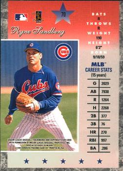 1997 Donruss Elite #70 Ryne Sandberg Back