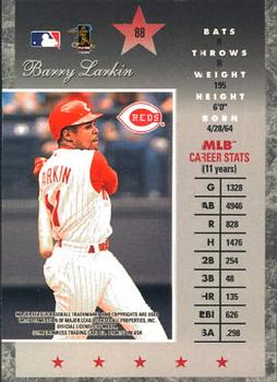 1997 Donruss Elite #88 Barry Larkin Back