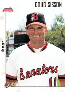 2000 Multi-Ad Harrisburg Senators #24 Doug Sisson Front