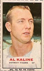 1965 Bazooka #34 Al Kaline    Front