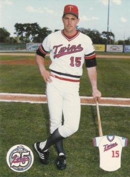 1986 Minnesota Twins #10 Tim Laudner Front