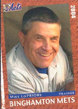 2004 Grandstand Binghamton Mets #14 Mike LoPriore Front