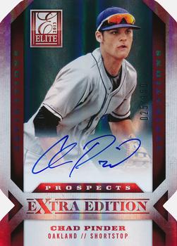 2013 Panini Elite Extra Edition - Signature Aspirations #145 Chad Pinder Front