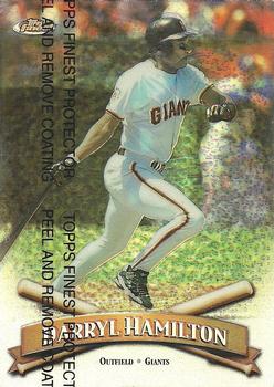 1998 Finest - Refractors #38 Darryl Hamilton Front