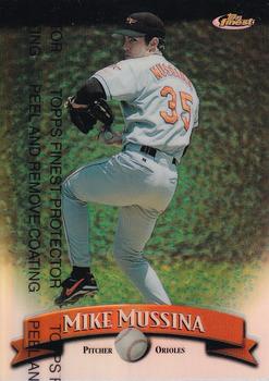 1998 Finest - Refractors #70 Mike Mussina Front