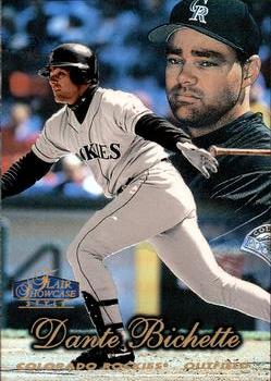 1998 Flair Showcase - Flair Showcase Row 2 (Style) #66 Dante Bichette Front