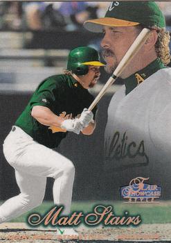 1998 Flair Showcase - Flair Showcase Row 2 (Style) #70 Matt Stairs Front