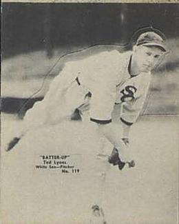 1934-36 Batter-Up (R318) #119 Ted Lyons Front