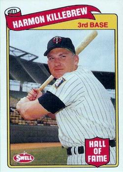 1989 Swell Baseball Greats #70 Harmon Killebrew Front