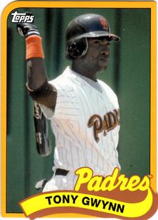 2014 Topps - 1989 Topps Die Cut Minis #TM-4 Tony Gwynn Front