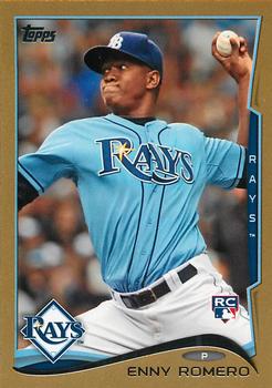 2014 Topps - Gold #49 Enny Romero Front