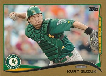 2014 Topps - Gold #104 Kurt Suzuki Front