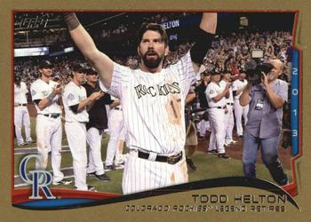 2014 Topps - Gold #253 Todd Helton Front