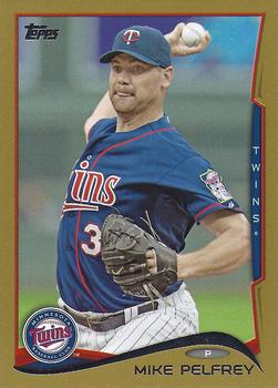 2014 Topps - Gold #441 Mike Pelfrey Front